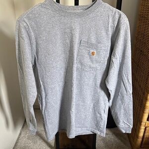 Carhartt Heather Gray Long Sleeve Tee